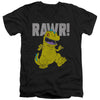 Rugrats - Reptar Adult Slim Fit V Neck Cotton