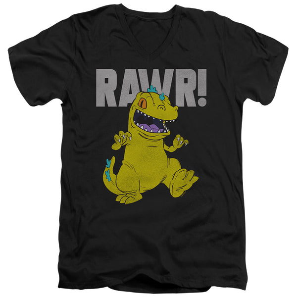 Rugrats - Reptar Adult Slim Fit V Neck Cotton