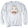 Avatar The Last Airbender - Big Aang Face Adult Crewneck Sweatshirt