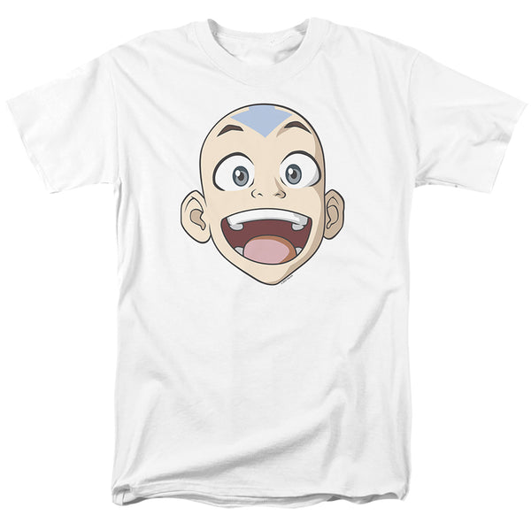Avatar The Last Airbender - Big Aang Face Adult Regular Fit Short Sleeve