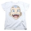 Avatar The Last Airbender - Big Aang Face Women's Short Sleeve