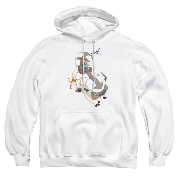 Avatar The Last Airbender - Hang On Appa Adult Pullover Hoodie