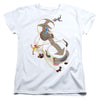 Avatar The Last Airbender - Hang On Appa Women's Short Sleeve