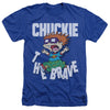 Rugrats - Chuckie The Brave Adult Regular Fit Heather Short Sleeve