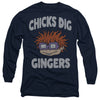 Rugrats - Chicks Dig Gingers Adult Long Sleeve