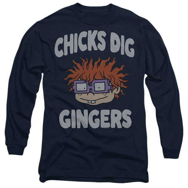 Rugrats - Chicks Dig Gingers Adult Long Sleeve