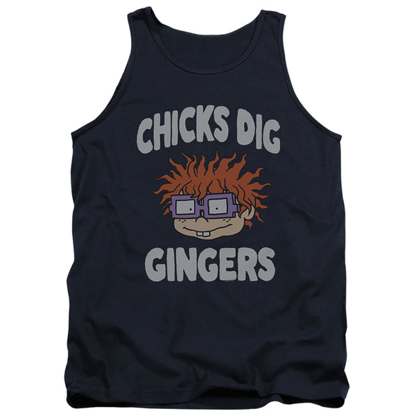 Rugrats - Chicks Dig Gingers Adult Tank Top