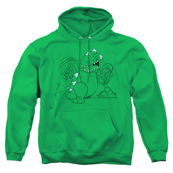 Rugrats - Reptar Destroys City Adult Pullover Hoodie