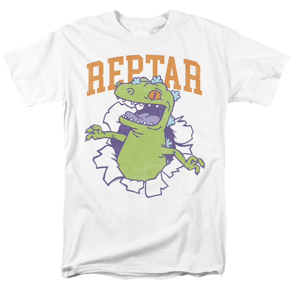 Rugrats - Reptar Shirt Rip Adult Regular Fit Short Sleeve