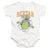 Rugrats - Reptar Shirt Rip Infant Snapsuit