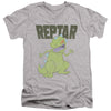 Rugrats - Reptar Big Adult Slim Fit V Neck Cotton