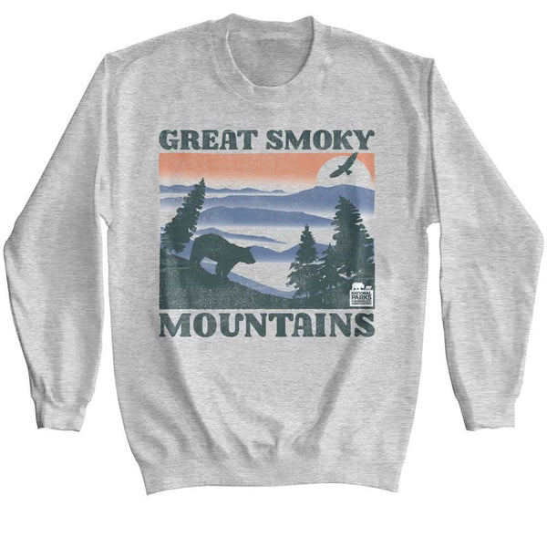 NPCA-GSM BEAR AND MTNS-L/S SWEATSHIRT