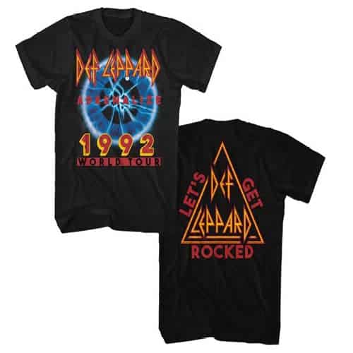 Def Leppard Tour Shirt