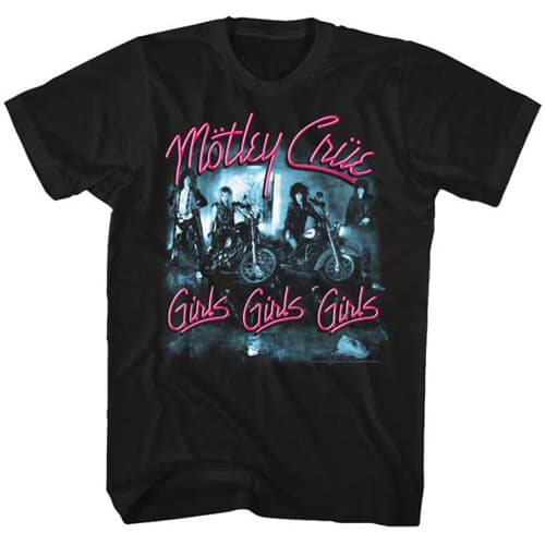 Motley Crue Tall Mens Shirt