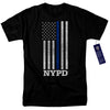 New York City - Thin Blue Line Adult Regular Fit Short Sleeve