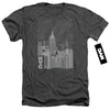 New York City - Manhattan Monochrome Adult Regular Fit Heather Short Sleeve