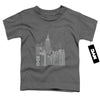 New York City - Manhattan Monochrome Toddler Short Sleeve