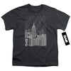 New York City - Manhattan Monochrome Youth Short Sleeve