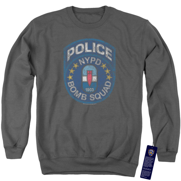 New York City - Bomb Squad Adult Crewneck Sweatshirt