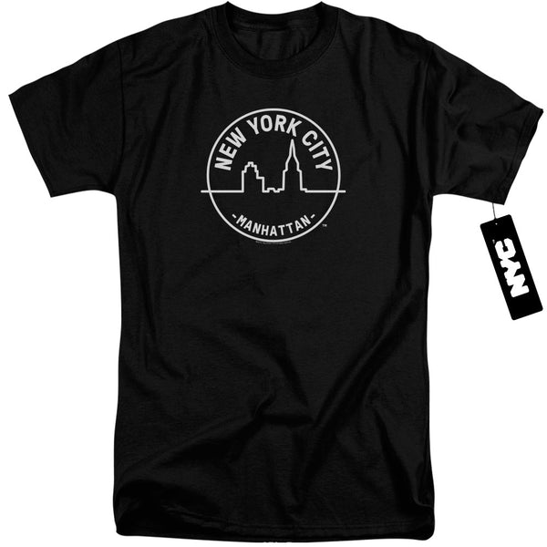 New York City - See Nyc Manhattan Adult Tall Fit Short Sleeve