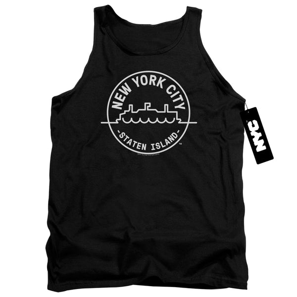 New York City - See Nyc Staten Island Adult Tank Top