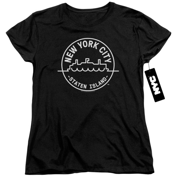 New York City - See Nyc Staten Island Women's Short Sleeve