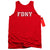 New York City - Fdny Adult Tank Top