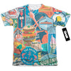 New York City - Eating Nyc Adult Regular Fit Short Sleeve 65 - 35 Poly - Cotton