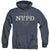 New York City - Nypd Adult Heather Hoodie