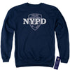 New York City - Nypd Adult Crewneck Sweatshirt
