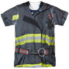 New York City - Fdny Uniform Adult Regular Fit Short Sleeve 100% Poly