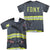 New York City - Fdny Uniform (Front - Back Print) Adult Regular Fit Short Sleeve 100% Poly