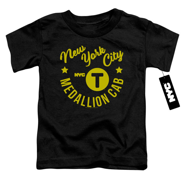 New York City - Nyc Hipster Taxi Tee Toddler Short Sleeve