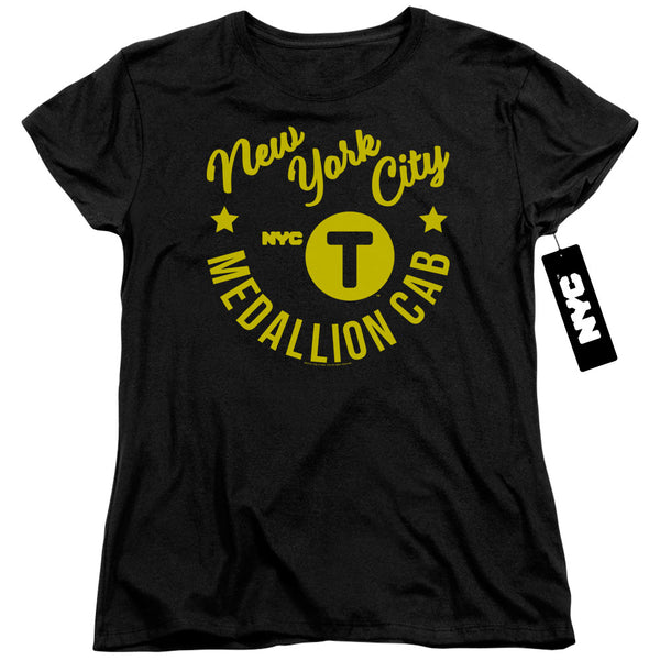 New York City - Nyc Hipster Taxi Tee Women's Short Sleeve