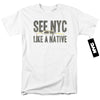 New York City - Nyc Like A Native Adult Regular Fit Short Sleeve