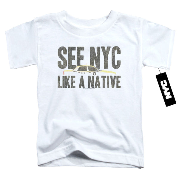 New York City - Nyc Like A Native Toddler Short Sleeve