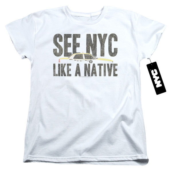 New York City - Nyc Like A Native Women's Short Sleeve