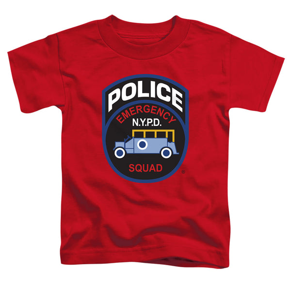 New York City - Emergency Squad Toddler Short Sleeve