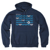 New York City - Waves Adult Pullover Hoodie