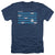 New York City - Waves Adult Regular Fit Heather Short Sleeve