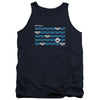 New York City - Waves Adult Tank Top