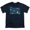 New York City - Waves Youth Short Sleeve