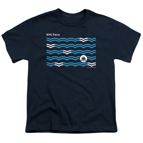 New York City - Waves Youth Short Sleeve