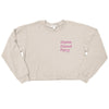 New York City - Nyc Staten Island Ferry Lc Crop Sweatshirt