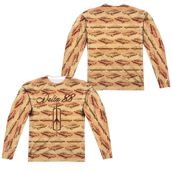 Oldsmobile - Delta 88 (Front - Back Print) L - S Adult Poly Crew