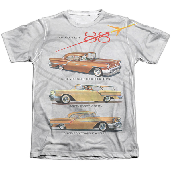 Oldsmobile - Rocket Line Adult Regular Fit Short Sleeve 65 - 35 Poly - Cotton