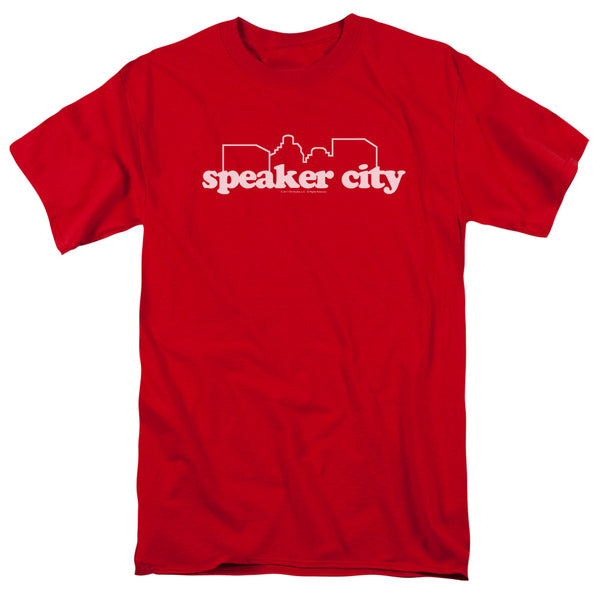 Old School - Speaker City Logo Adult Regular Fit Short Sleeve