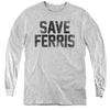 Ferris Bueller - Save Ferris L - S Youth