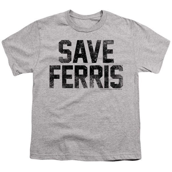 Ferris Bueller - Save Ferris Youth Short Sleeve