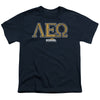 Old School - Leo Youth Short Sleeve